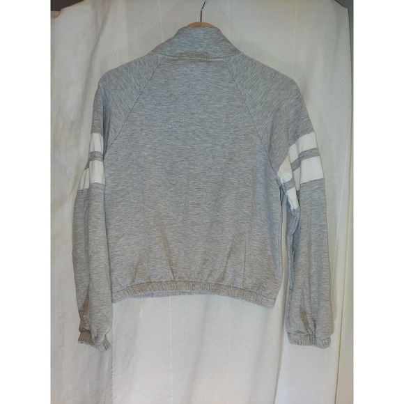 HIPPIE Rose Rayon Blend GrayWhite Women's Hoodie, Size Small - Picture 5 of 7